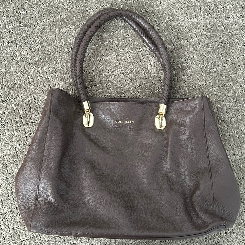 Brown Cole Haan Designer Purse
